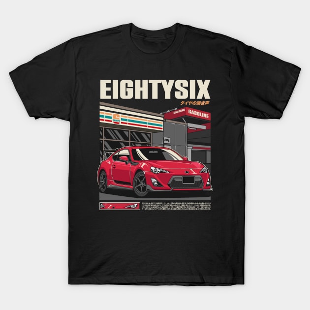 GT86 T-Shirt by squealtires